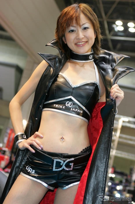 【オートギャラリー06】コンパニオン写真蔵…その79、トライク、いいね