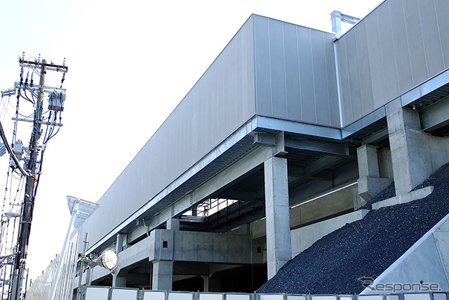 おおさか東線の淡路駅(仮称)付近