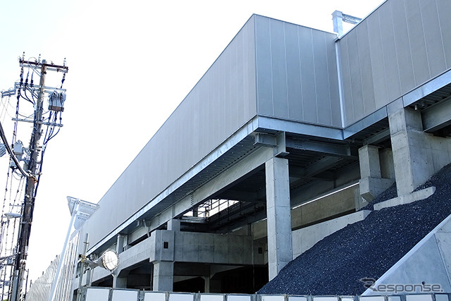 おおさか東線の淡路駅（仮称）付近