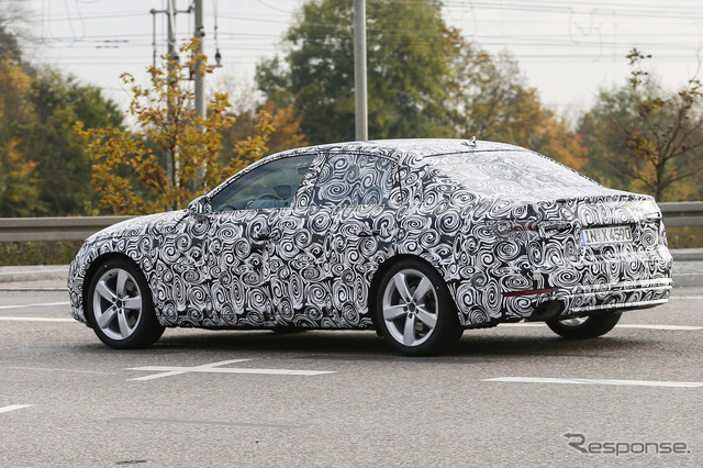 アウディ A4 開発テスト車両(2014年11月時点)