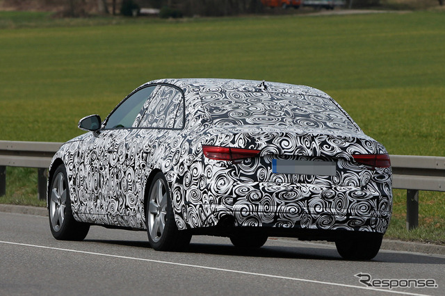 アウディ A4 開発テスト車両(2015年4月時点)