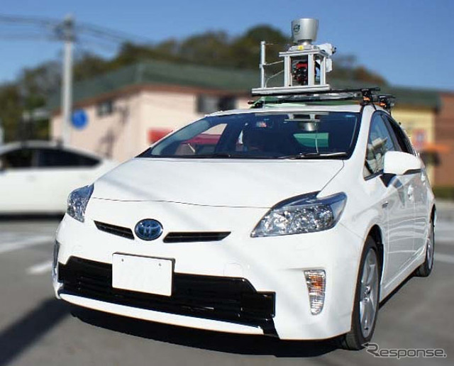 実験車両のイメージ図