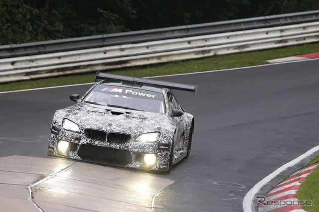 BMW M6 GT3 スクープ写真