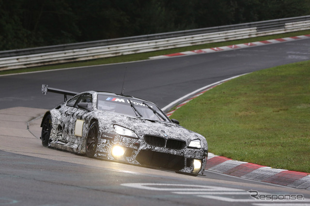 BMW M6 GT3 スクープ写真