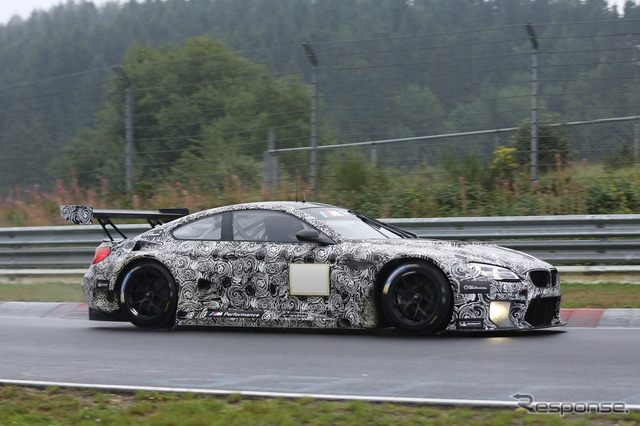 BMW M6 GT3 スクープ写真