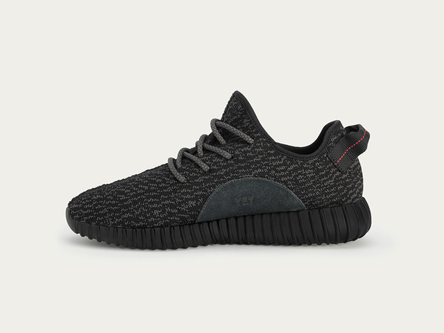 アディダス オリジナルス×カニエ・ウエスト第2弾「YEEZY BOOST 350」の新色ブラック(2万8,000円)