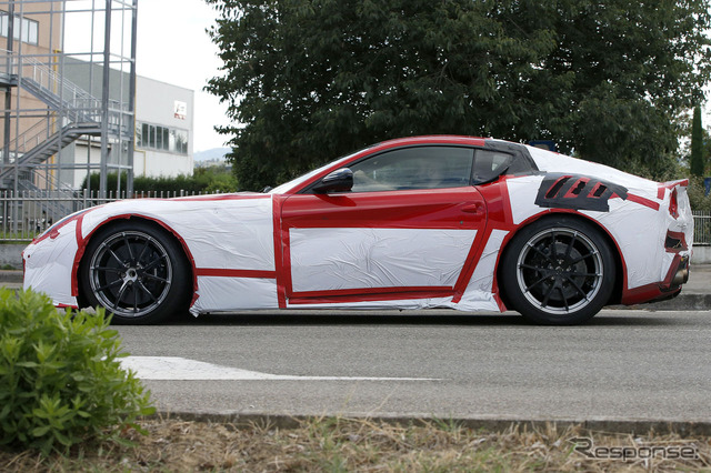 フェラーリ F12 GTO スクープ写真