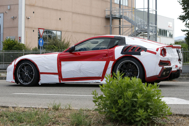 フェラーリ F12 GTO スクープ写真