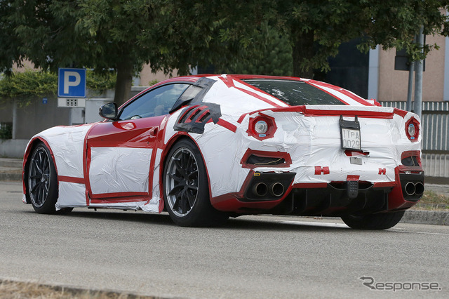 フェラーリ F12 GTO スクープ写真