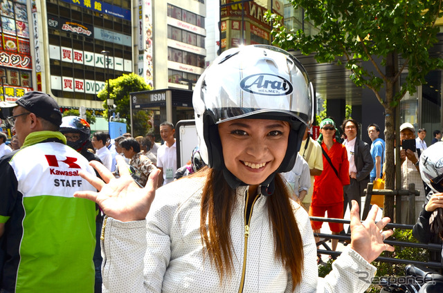 バイク専門誌などで活躍中の古澤 恵さん。
