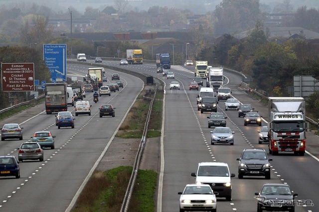 英国の高速道路(参考画像)