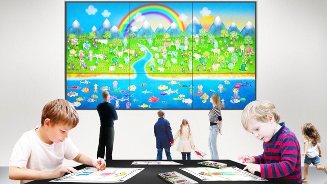 お絵かき NATURE LAND~モリコロと一緒に遊ぼう!