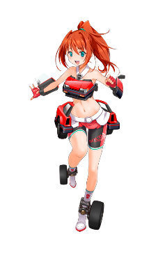 DMM、今度は“スポーツ車や芝刈り機”を擬人化!『レーシング娘。』発表…ワックスがけや、服が透けるシャワー要素も