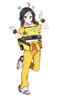 DMM、今度は“スポーツ車や芝刈り機”を擬人化!『レーシング娘。』発表…ワックスがけや、服が透けるシャワー要素も
