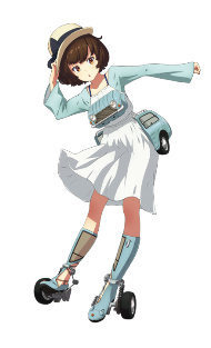 DMM、今度は“スポーツ車や芝刈り機”を擬人化!『レーシング娘。』発表…ワックスがけや、服が透けるシャワー要素も
