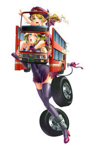 DMM、今度は“スポーツ車や芝刈り機”を擬人化!『レーシング娘。』発表…ワックスがけや、服が透けるシャワー要素も