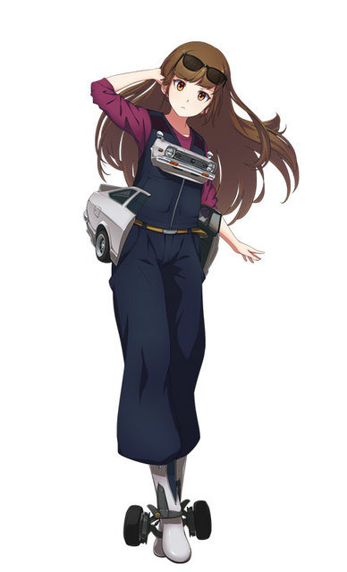 DMM、今度は“スポーツ車や芝刈り機”を擬人化!『レーシング娘。』発表…ワックスがけや、服が透けるシャワー要素も