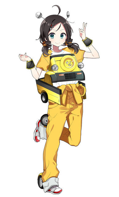 DMM、今度は“スポーツ車や芝刈り機”を擬人化!『レーシング娘。』発表…ワックスがけや、服が透けるシャワー要素も