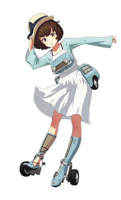 DMM、今度は“スポーツ車や芝刈り機”を擬人化!『レーシング娘。』発表…ワックスがけや、服が透けるシャワー要素も