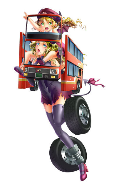 DMM、今度は“スポーツ車や芝刈り機”を擬人化!『レーシング娘。』発表…ワックスがけや、服が透けるシャワー要素も