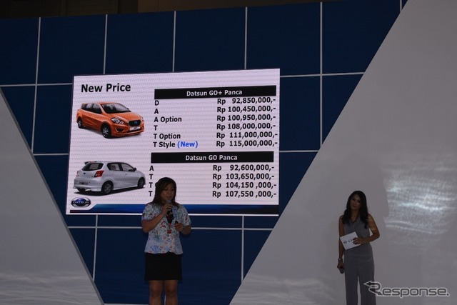 日産 プレスカンファレンス(ジャカルタモーターショー15)