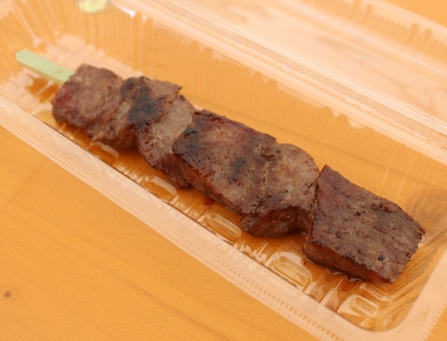 会場で注文できる和牛メニュー