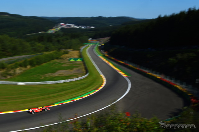 F1ベルギーGPフリー走行