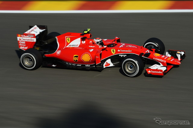 F1ベルギーGPフリー走行