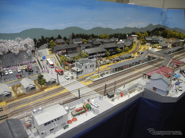 国際鉄道模型コンベンションの会場風景