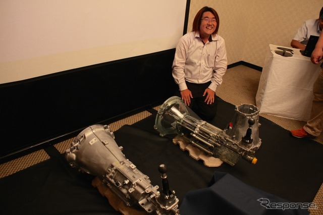 マツダ ドライブトレイン開発部の延河氏
