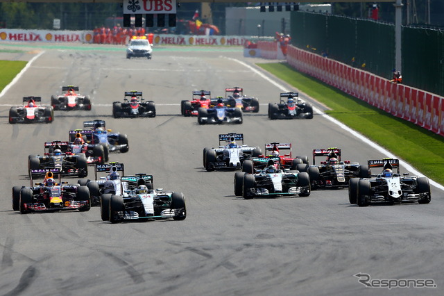 F1ベルギーGP決勝