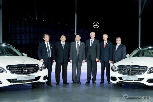 メルセデスベンツの中国合弁、北京ベンツ汽車の設立10周年記念式典
