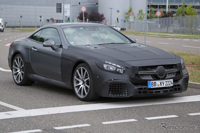 メルセデス AMG SL63 スクープ写真