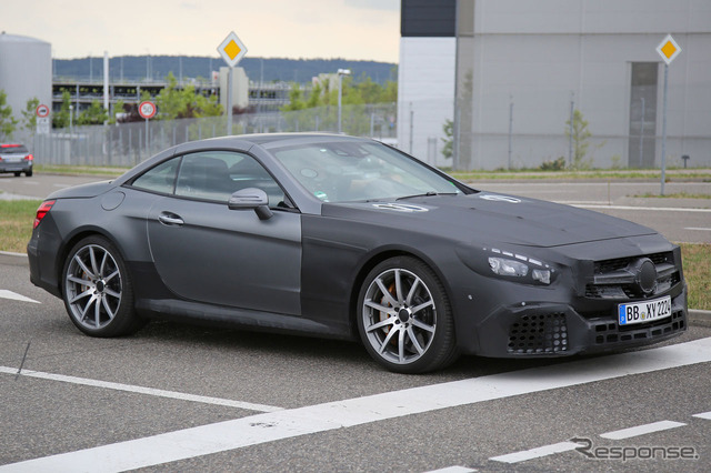 メルセデス AMG SL63 スクープ写真