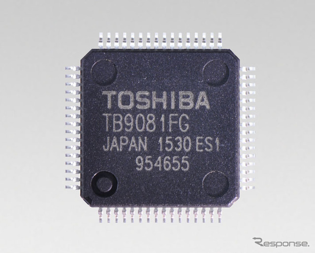 東芝 EPS向けブラシレスモータ用プリドライバIC「TB9081FG」
