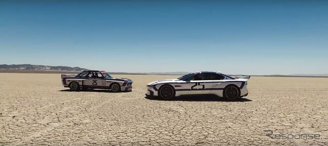 BMW 3.0CSLと3.0CSLオマージュR