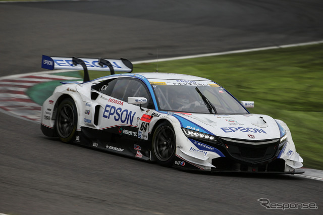 GT500予選3位、#64 NSX。