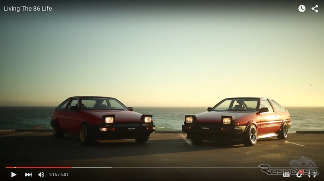 トヨタスプリンタートレノ(AE86)