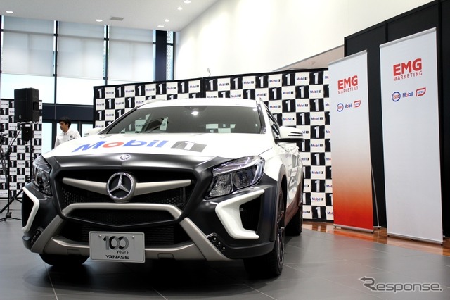 最優秀「ヤナセ100周年賞」のデザインを実現した「メルセデスベンツGLA+100km」