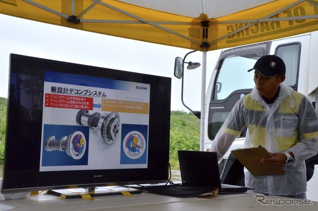 2016年型RM-Z250/450 メディア試乗会にて。