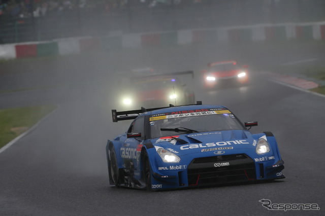 決勝3位の#12 GT-R。