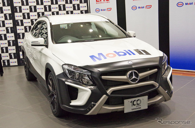 最優秀「ヤナセ100周年賞」のデザインを実現した「メルセデスベンツGLA+100km」