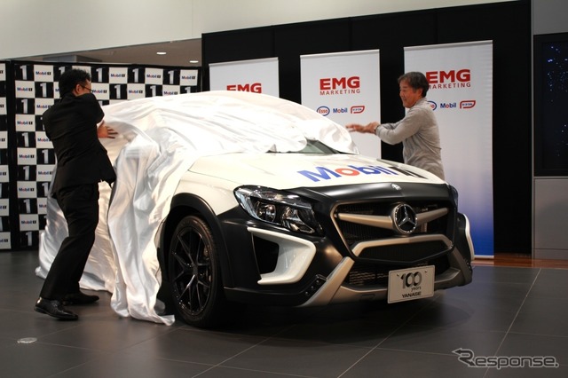 最優秀「ヤナセ100周年賞」のデザインを実現した「メルセデスベンツGLA+100km」