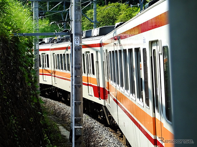 東武鉄道鬼怒川線の沿線風景