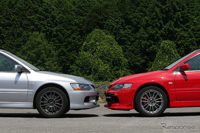 【三菱 ランサーエボリューションIX MR 登場】写真蔵…GSR/RS