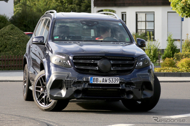 メルセデス AMG GLS 63スクープ写真