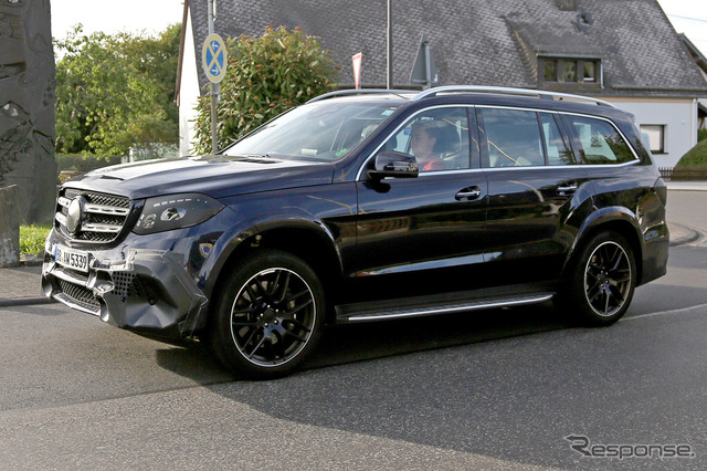 メルセデス AMG GLS 63スクープ写真