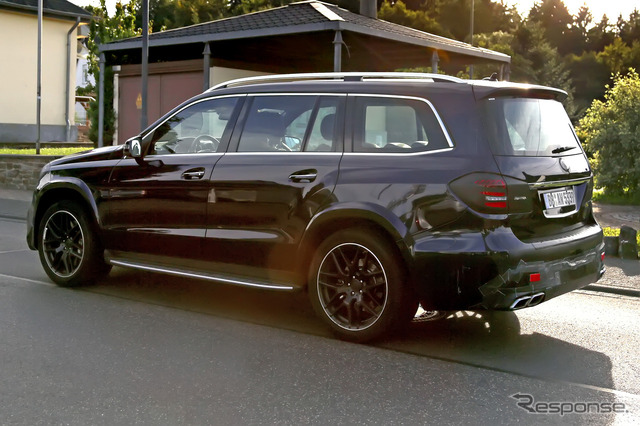 メルセデス AMG GLS 63スクープ写真