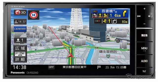 ストラーダ 美優Navi CN-RS02WD