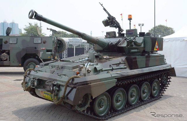 陸軍の主力軽戦車「FV101スコーピオン」